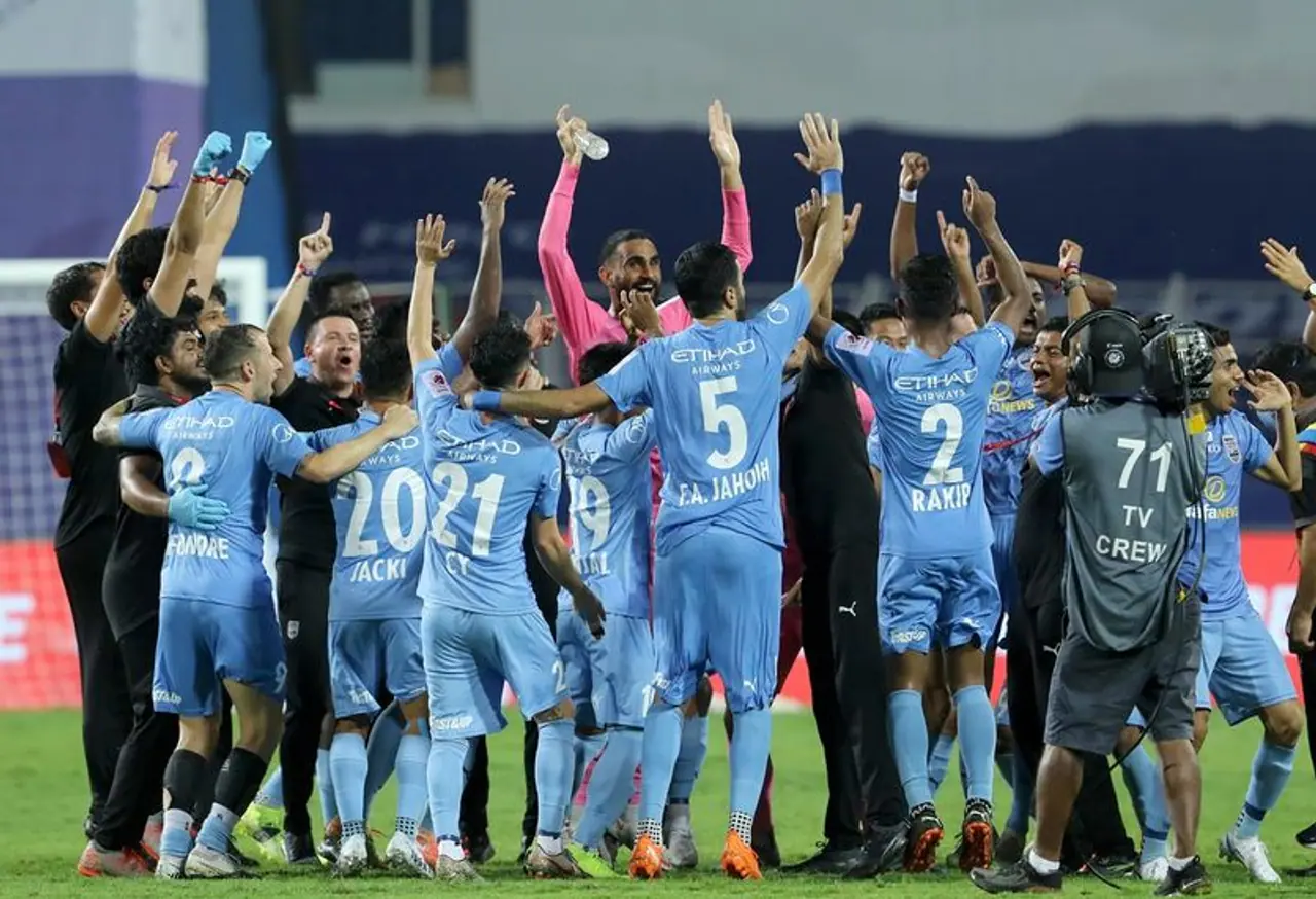 <p>In what turned out to be a thriller and a perfect fairytale end to the Indian Super League 2020 21, Mumbai City FC won its maiden title by beating ATK Mohun Bagan in the final at the Fatorda Stadium in Bengaluru on Saturday. It was Bipin Singh's effort in the closing stages of the game that handed the win.</p> <p>In what turned out to be a thriller and a perfect fairytale end to the Indian Super League 2020 21, Mumbai City FC won its maiden title by beating ATK Mohun Bagan in the final at the Fatorda Stadium in Bengaluru on Saturday. It was Bipin Singh's effort in the closing stages of the game that handed the win.</p>