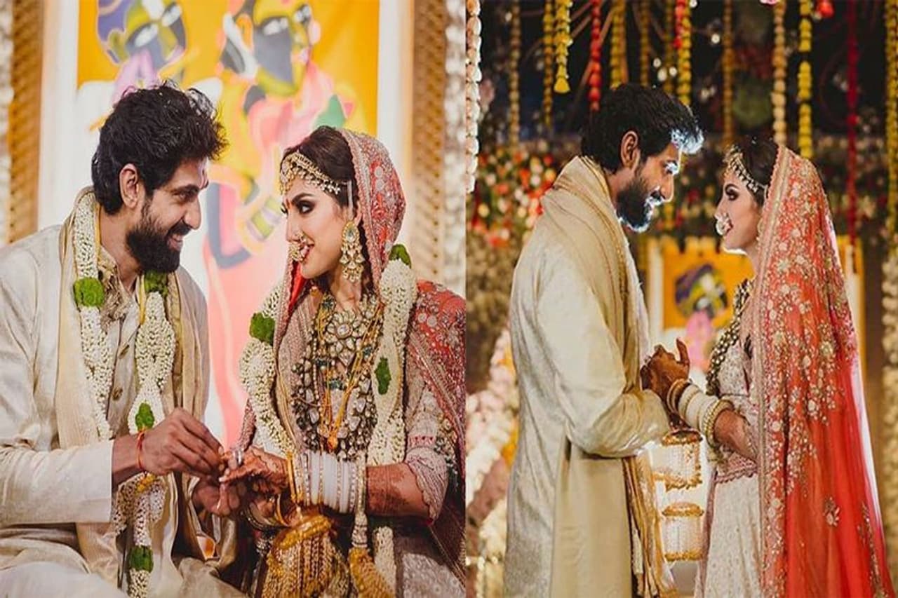 రానా తాను ప్రేమించిన ప్రియురాలు మిహీకా బజాజ్ని తన వశం చేసుకున్నాడు. ఆగస్ట్ లో వీరి వివాహం అత్యంత సన్నిహితుల సమక్షంలో గ్రాండియర్గా జరిగింది. మిహీకి ఇంటీరియర్ డిజైనర్. మ్యారేజ్ లైఫ్ని ఎంజాయ్ చేసిన రానా తర్వాత సినిమాల్లో బిజీ అయ్యారు. రానా తాను ప్రేమించిన ప్రియురాలు మిహీకా బజాజ్ని తన వశం చేసుకున్నాడు. ఆగస్ట్ లో వీరి వివాహం అత్యంత సన్నిహితుల సమక్షంలో గ్రాండియర్గా జరిగింది. మిహీకి ఇంటీరియర్ డిజైనర్. మ్యారేజ్ లైఫ్ని ఎంజాయ్ చేసిన రానా తర్వాత సినిమాల్లో బిజీ అయ్యారు.