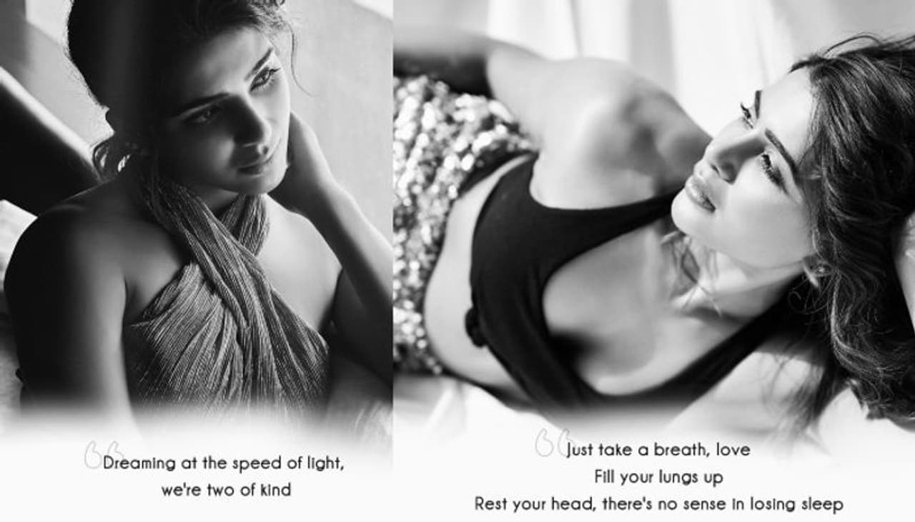 సమంత వేదాంతం ఇప్పుడు అభిమానులను షాక్కి గురి చేస్తుంది. ఏంటీ సమంత ఇలా మారిపోయిందని ఆశ్చర్యం వ్యక్తం చేస్తున్నారు. అందుకు కారణం బ్లాక్ అండ్ వైట్ ఫోటోలపై ఆమె పెట్టిన పోస్ట్లు. సమంత వేదాంతం ఇప్పుడు అభిమానులను షాక్కి గురి చేస్తుంది. ఏంటీ సమంత ఇలా మారిపోయిందని ఆశ్చర్యం వ్యక్తం చేస్తున్నారు. అందుకు కారణం బ్లాక్ అండ్ వైట్ ఫోటోలపై ఆమె పెట్టిన పోస్ట్లు.