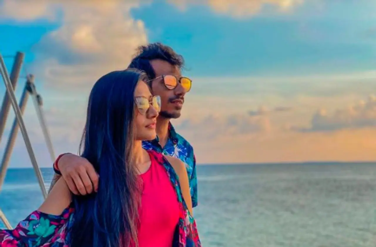 <p>Indian leg spinner Yuzvendra Chahal is having a serious time with Royal Challengers Bangalore, as his valuable contributions have kept the side on the top of the table of the Indian Premier League 2021. Meanwhile, his personal life is on top after getting hitched to YouTube choreographer and dancer Dhanashree Verma.</p> <p>Indian leg spinner Yuzvendra Chahal is having a serious time with Royal Challengers Bangalore, as his valuable contributions have kept the side on the top of the table of the Indian Premier League 2021. Meanwhile, his personal life is on top after getting hitched to YouTube choreographer and dancer Dhanashree Verma.</p>