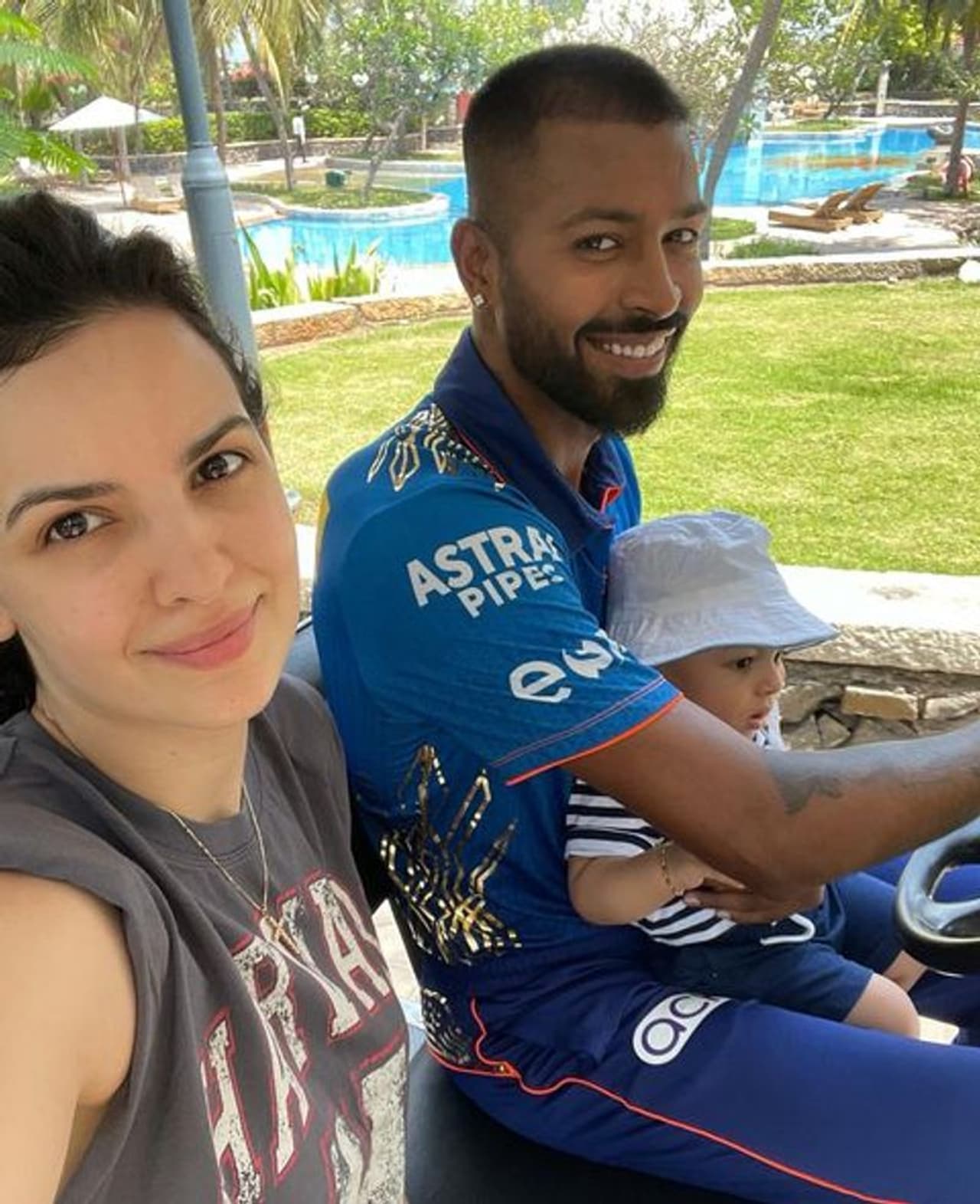 <p>Hardik Pandya remains one of the most prolific modern day all rounders in Team India. However, his personal life, along with Bollywood bombshell from Serbia Natasa Stankovic and his newborn son Agastya, is even more yielding.</p> <p>Hardik Pandya remains one of the most prolific modern day all rounders in Team India. However, his personal life, along with Bollywood bombshell from Serbia Natasa Stankovic and his newborn son Agastya, is even more yielding.</p>