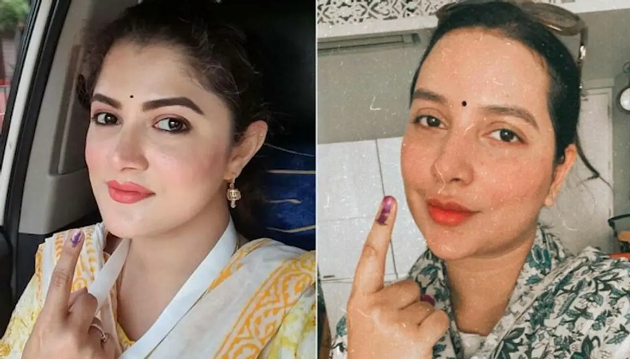 <p style="text align: justify;">From commoners to celebrities, everyone is at their polling booths casting their votes. The fourth phase will be observed over 44 Assembly constituencies across 5 districts. Here are a few Bengali actors who have already cast their vote.</p> <p style="text align: justify;">From commoners to celebrities, everyone is at their polling booths casting their votes. The fourth phase will be observed over 44 Assembly constituencies across 5 districts. Here are a few Bengali actors who have already cast their vote.</p>