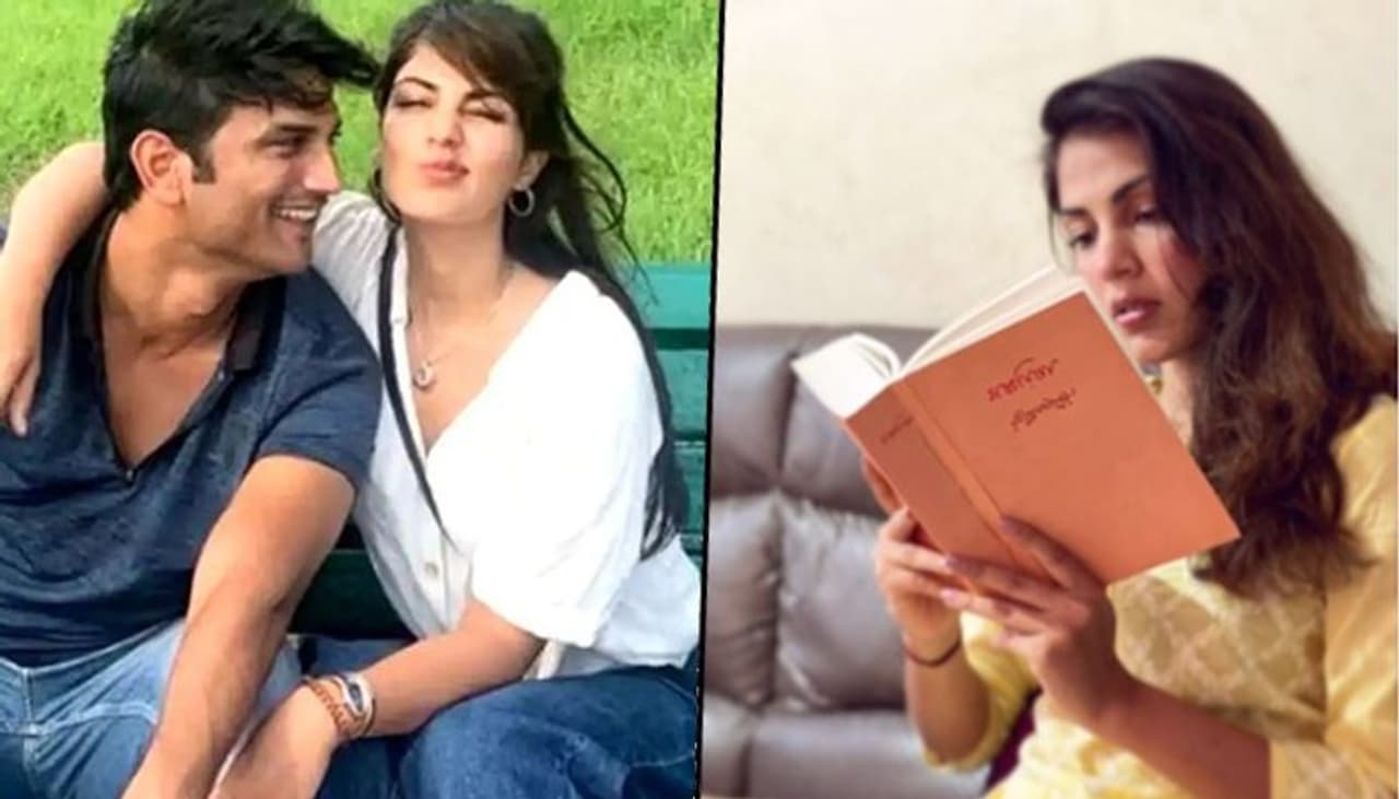 <p>Actress Rhea Chakraborty was all over the news last year after her actor boyfriend Sushant Singh Rajput's commit suicide. Rhea has gone through many things since then from been arrest by NCB to be accused for SSR's sudden death.</p> <p>Actress Rhea Chakraborty was all over the news last year after her actor boyfriend Sushant Singh Rajput's commit suicide. Rhea has gone through many things since then from been arrest by NCB to be accused for SSR's sudden death.</p>