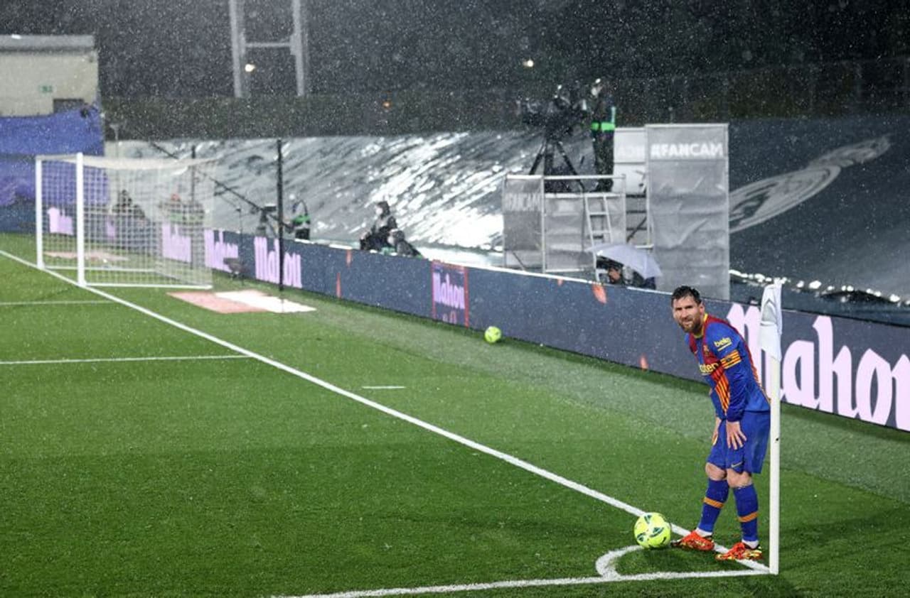 <p>Lionel Messi's stay at Barcelona is seemingly getting tougher. On Saturday, his side lost narrowly to Real Madrid 1 2 during the 2020 21 La Liga's El Clasico at the Santiago Bernabéu in Madrid.</p> <p>Lionel Messi's stay at Barcelona is seemingly getting tougher. On Saturday, his side lost narrowly to Real Madrid 1 2 during the 2020 21 La Liga's El Clasico at the Santiago Bernabéu in Madrid.</p>