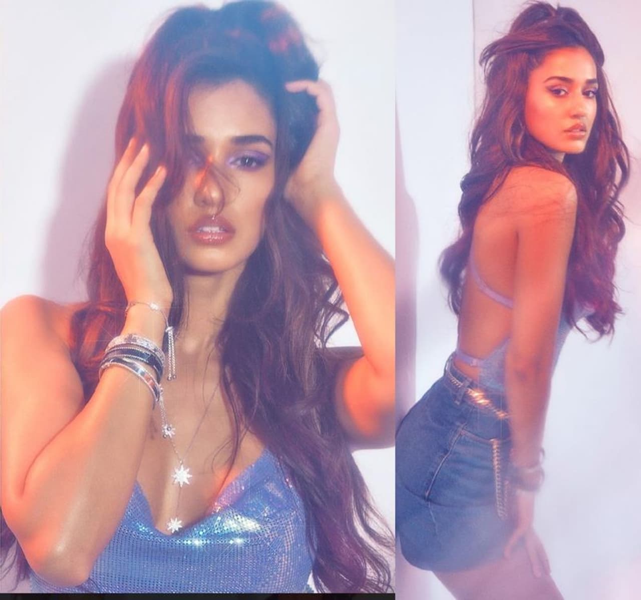<p style="text align: justify;">Disha Patani will be seen opposite Salman Khan in her upcoming movie Radhe: Your Most Wanted Bhai. As we all know how active Disha Patanis is on Instagram, she recently shared a glimpse of the new Radhe filter looking super hot.</p>