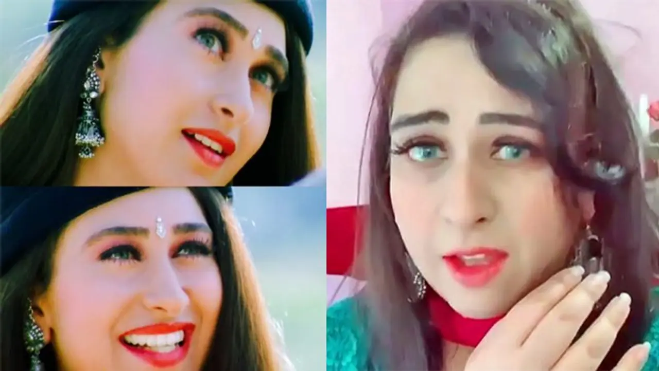 <p>ಹೆಚ್ಚಿನ ವಿಡಿಯೋಗಳಲ್ಲಿ ಹೀನಾ ಖಾನ್ ಥೇಟ್ ಬಾಲಿವುಡ್ ನಟಿ ಕರಿಷ್ಮಾರಂತೆ ಕಾಣುತ್ತಿದ್ದಾರೆ.</p> <p>ಹೆಚ್ಚಿನ ವಿಡಿಯೋಗಳಲ್ಲಿ ಹೀನಾ ಖಾನ್ ಥೇಟ್ ಬಾಲಿವುಡ್ ನಟಿ ಕರಿಷ್ಮಾರಂತೆ ಕಾಣುತ್ತಿದ್ದಾರೆ.</p>