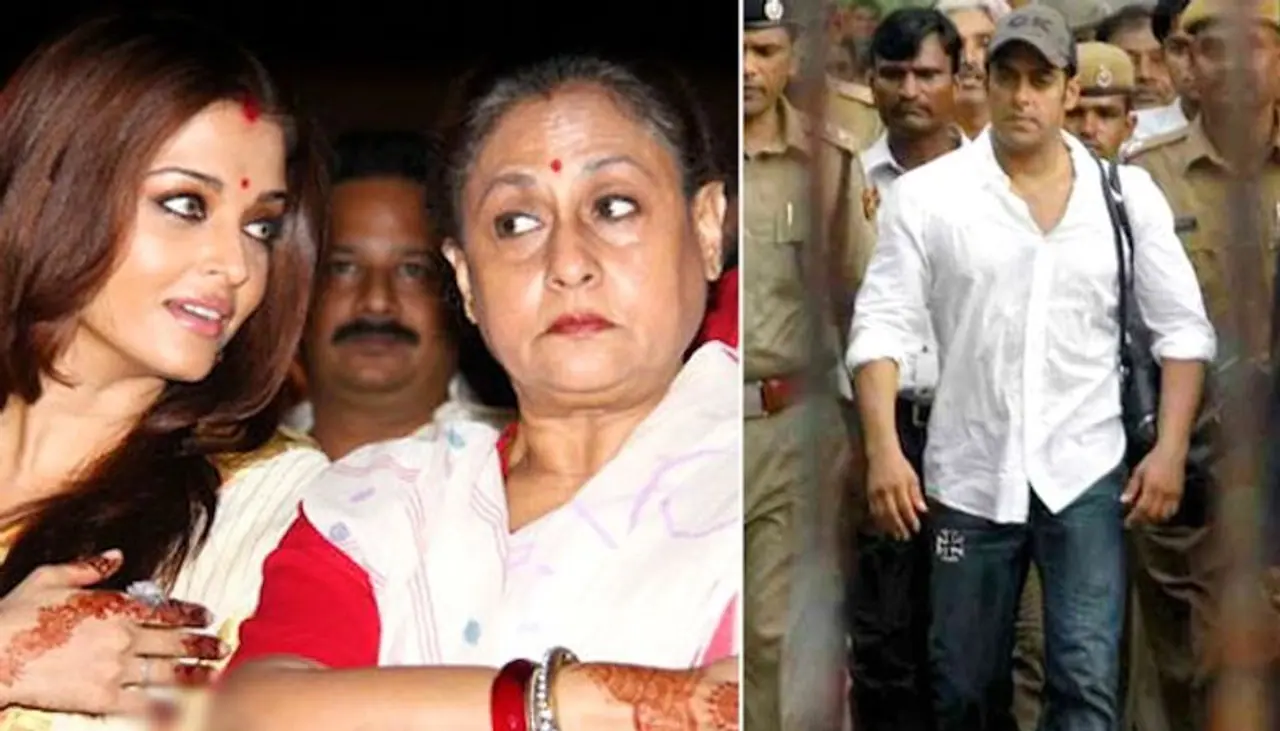 <p>In 2018 Salman Khan was sentenced to a 5 year jail term by Jodhpur trial court in the 1998 blackbuck poaching case. Other accused Saif Ali Khan, Tabu, Neelam Kothari and Sonali Bendre in the case were acquitted.</p> <p>In 2018 Salman Khan was sentenced to a 5 year jail term by Jodhpur trial court in the 1998 blackbuck poaching case. Other accused Saif Ali Khan, Tabu, Neelam Kothari and Sonali Bendre in the case were acquitted.</p>