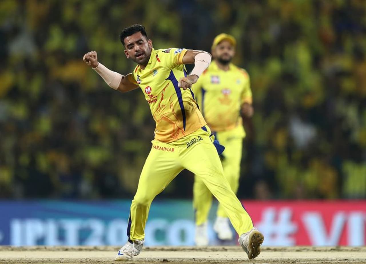 <p>Indian pacer Deepak Chahar was the star of former champion Chennai Super Kings. The side bamboozled past Punjab Kings in Match 8 of the Indian Premier League 2021 at the Wankhede Stadium in Mumbai on Friday.</p> <p>Indian pacer Deepak Chahar was the star of former champion Chennai Super Kings. The side bamboozled past Punjab Kings in Match 8 of the Indian Premier League 2021 at the Wankhede Stadium in Mumbai on Friday.</p>