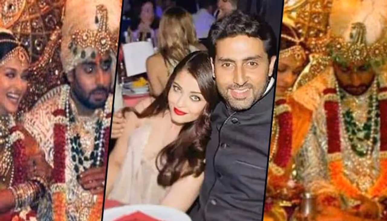 <p>Bollywood's most loved couples, Aishwarya Rai and Abhishek Bachchan, celebrate their 14 years of togetherness today, April 20. The power duo got married on April 20, 2007, and the duo has always been giving us couple goals.</p> <p>Bollywood's most loved couples, Aishwarya Rai and Abhishek Bachchan, celebrate their 14 years of togetherness today, April 20. The power duo got married on April 20, 2007, and the duo has always been giving us couple goals.</p>
