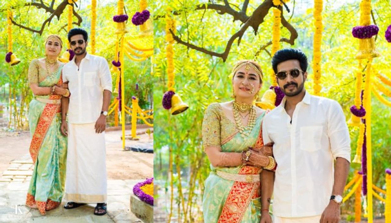 భారత బ్యాడ్మింటన్ మాజీ ప్లేయర్ గుత్తా జ్వాల, కోలీవుడ్ హీరో విష్ణు విశాల్ పెళ్లి వేడుక ఫోటోలు...