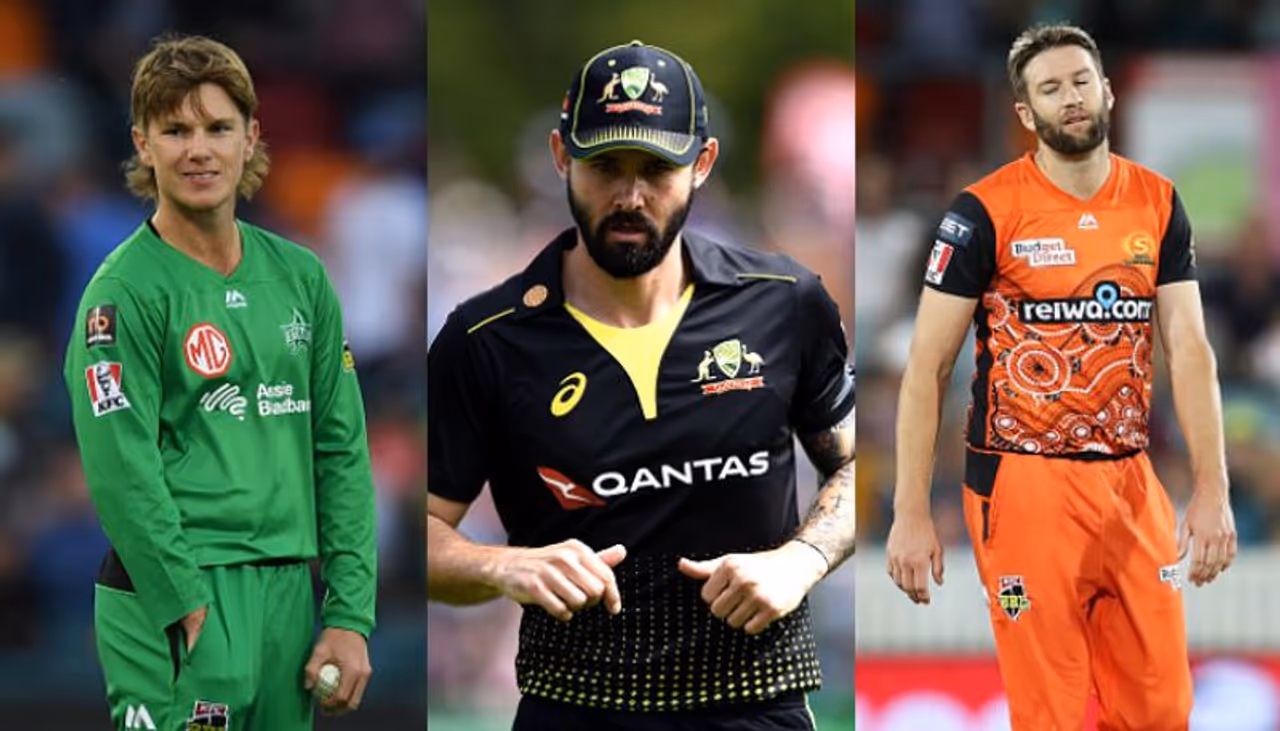 <p>దేశంలో పెరిగిపోతున్న కరోనా కేసుల దృష్ట్యా భయాందోళనలకు గురైన ఆస్ట్రేలియా ప్లేయర్లు ఆడమ్ జంపా, కేన్ రిచర్డ్సన్, ఆండ్రూ టై అర్ధాంతరంగా స్వదేశానికి బయలుదేరారు. అయితే ఆస్ట్రేలియా, భారత్ నుంచి వచ్చే విమానాలపై నిషేధం విధించడంతో వీరికి ఇబ్బందులు ఎదురయ్యాయి.</p> <p>దేశంలో పెరిగిపోతున్న కరోనా కేసుల దృష్ట్యా భయాందోళనలకు గురైన ఆస్ట్రేలియా ప్లేయర్లు ఆడమ్ జంపా, కేన్ రిచర్డ్సన్, ఆండ్రూ టై అర్ధాంతరంగా స్వదేశానికి బయలుదేరారు. అయితే ఆస్ట్రేలియా, భారత్ నుంచి వచ్చే విమానాలపై నిషేధం విధించడంతో వీరికి ఇబ్బందులు ఎదురయ్యాయి.</p>