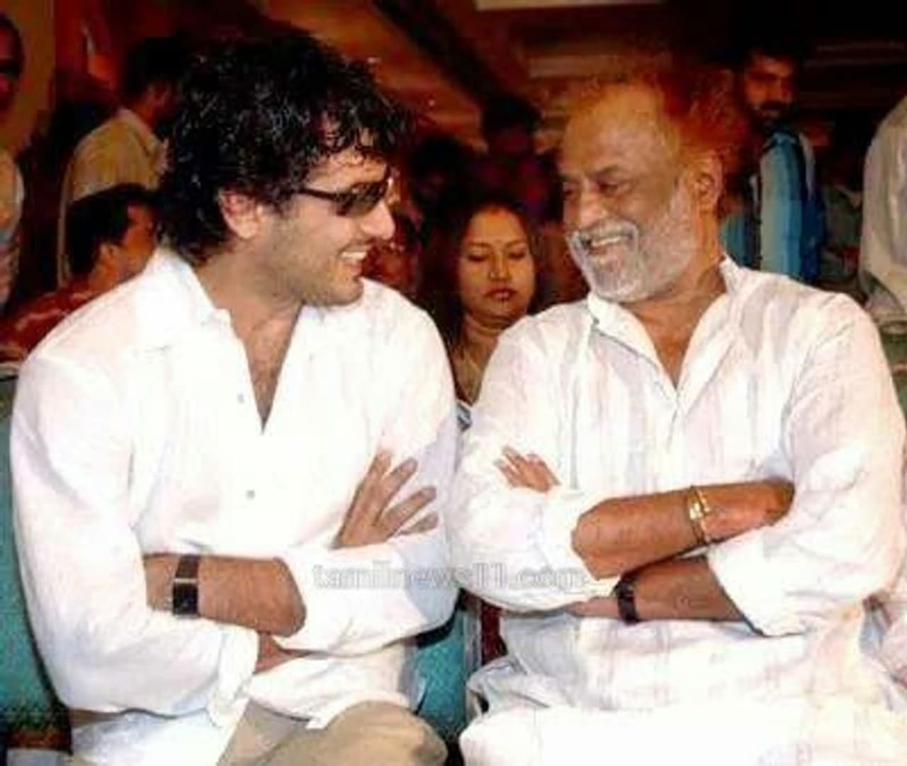 సూపర్ స్టార్ రజనీతో అరుదైన చిత్రం. సూపర్ స్టార్ రజనీతో అరుదైన చిత్రం.