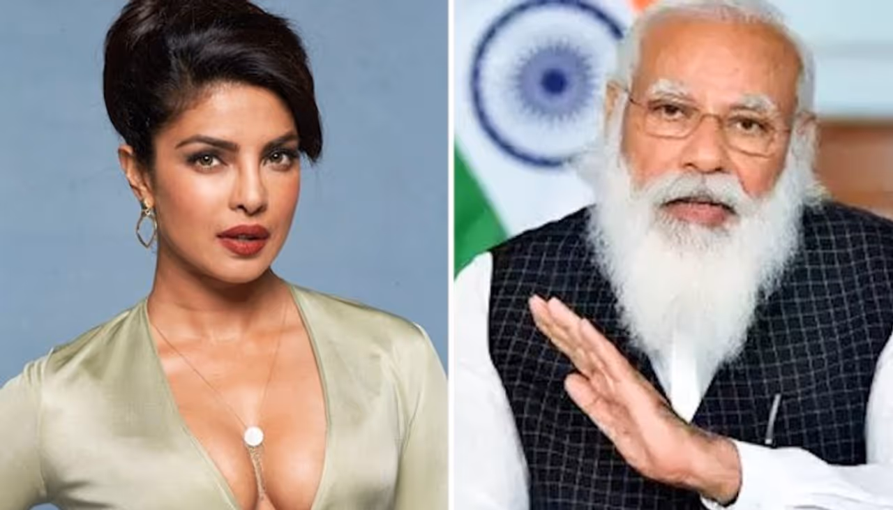 <p>In 2017, Priyanka Chopra grabbed headlines when she shared a picture with Prime Minister Narendra Modi. Modi was in Berlin to meet German Chancellor Angela Merkel, and PC was there to promote her show Quantico.</p>