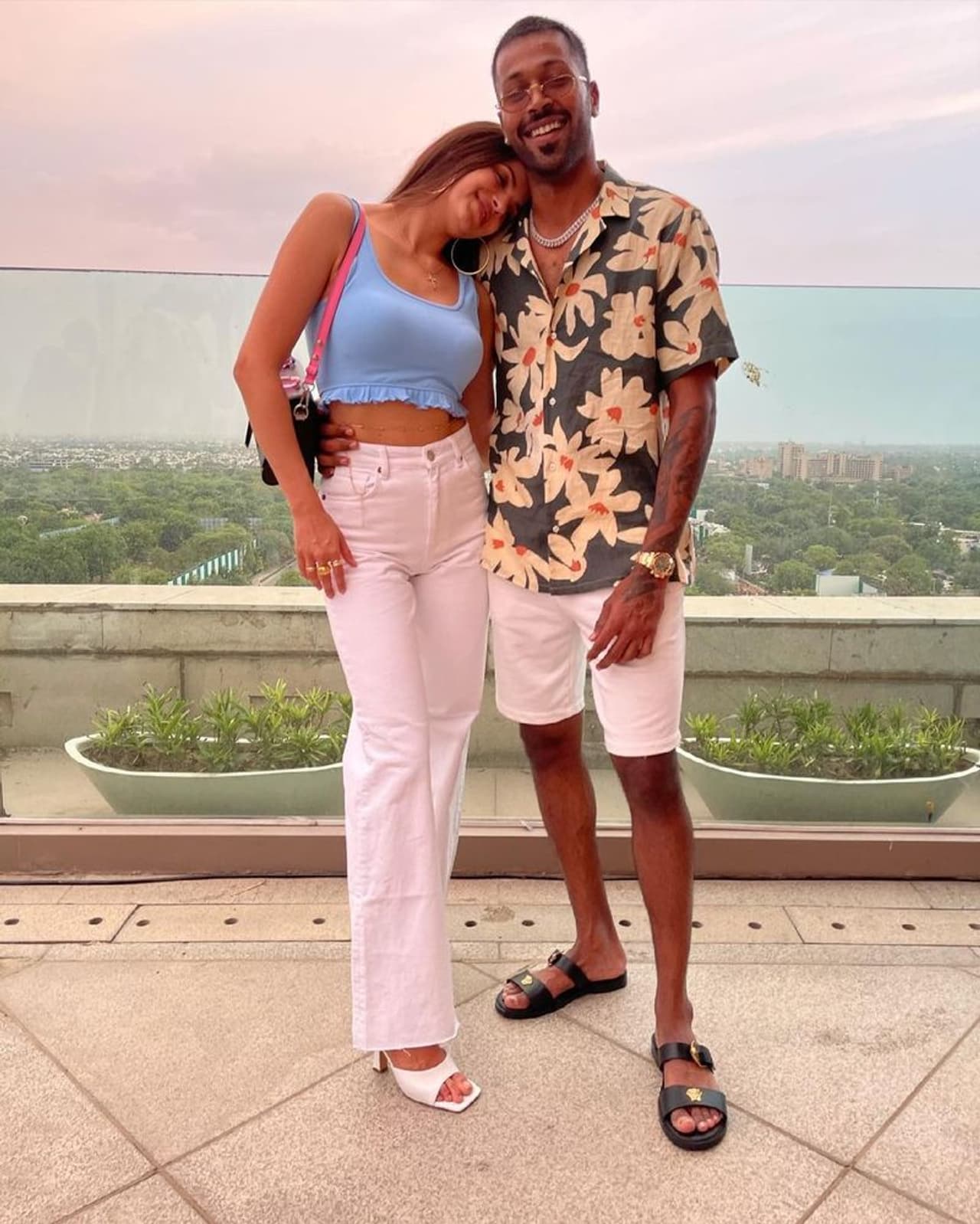 <p>Hardik Pandya is an Indian all rounder, currently contributing to Team India in Sri Lanka in the ongoing One Day International series. However, amidst all of it, his Bollywood wife Natasa Stankovic is grabbing all the eyeballs yet again.</p> <p>Hardik Pandya is an Indian all rounder, currently contributing to Team India in Sri Lanka in the ongoing One Day International series. However, amidst all of it, his Bollywood wife Natasa Stankovic is grabbing all the eyeballs yet again.</p>