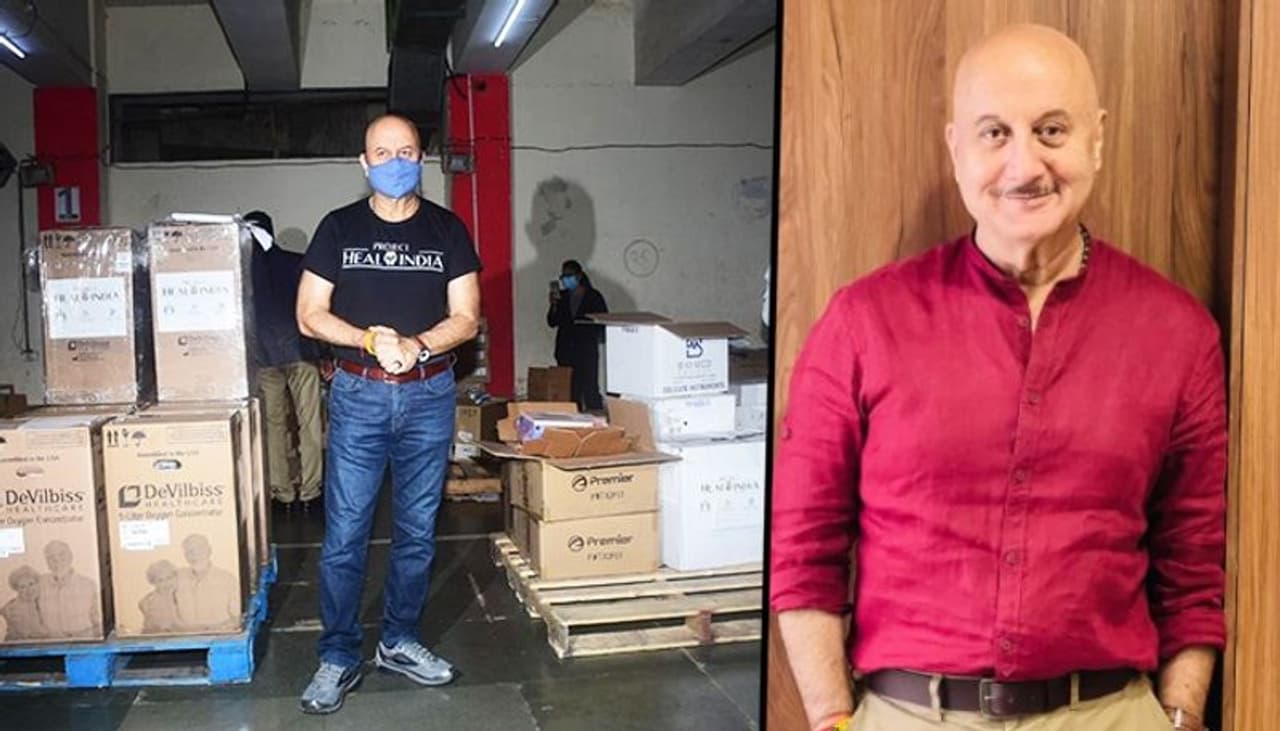 <p style="text align: justify;">As India is fighting the second wave of novel coronavirus, many Bollywood celebrities are lending a helping hand amid the ongoing crisis. Actor Anupam Kher has initiated a relief organisation with Dr Ashutosh Tewari and Baba Kalyani, called 'Project Heal India'. The project is the joint effort of three organisations working towards a common goal.</p> <p style="text align: justify;">As India is fighting the second wave of novel coronavirus, many Bollywood celebrities are lending a helping hand amid the ongoing crisis. Actor Anupam Kher has initiated a relief organisation with Dr Ashutosh Tewari and Baba Kalyani, called 'Project Heal India'. The project is the joint effort of three organisations working towards a common goal.</p>