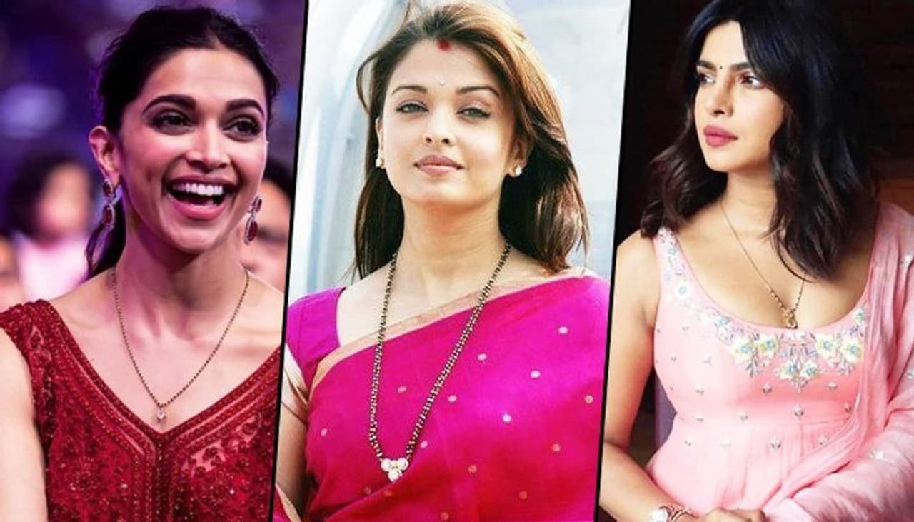 <p>Mangalsutra is an auspicious necklace that signifies the unity of a man with his woman. You can find various types of mangalsutra designs made of gold, diamonds, and other materials in the market. We list out actresses who spent lavishly on this piece of jewellery.</p> <p>Mangalsutra is an auspicious necklace that signifies the unity of a man with his woman. You can find various types of mangalsutra designs made of gold, diamonds, and other materials in the market. We list out actresses who spent lavishly on this piece of jewellery.</p>