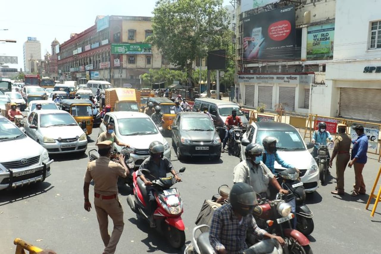 3 Days Traffic Change In Chennai