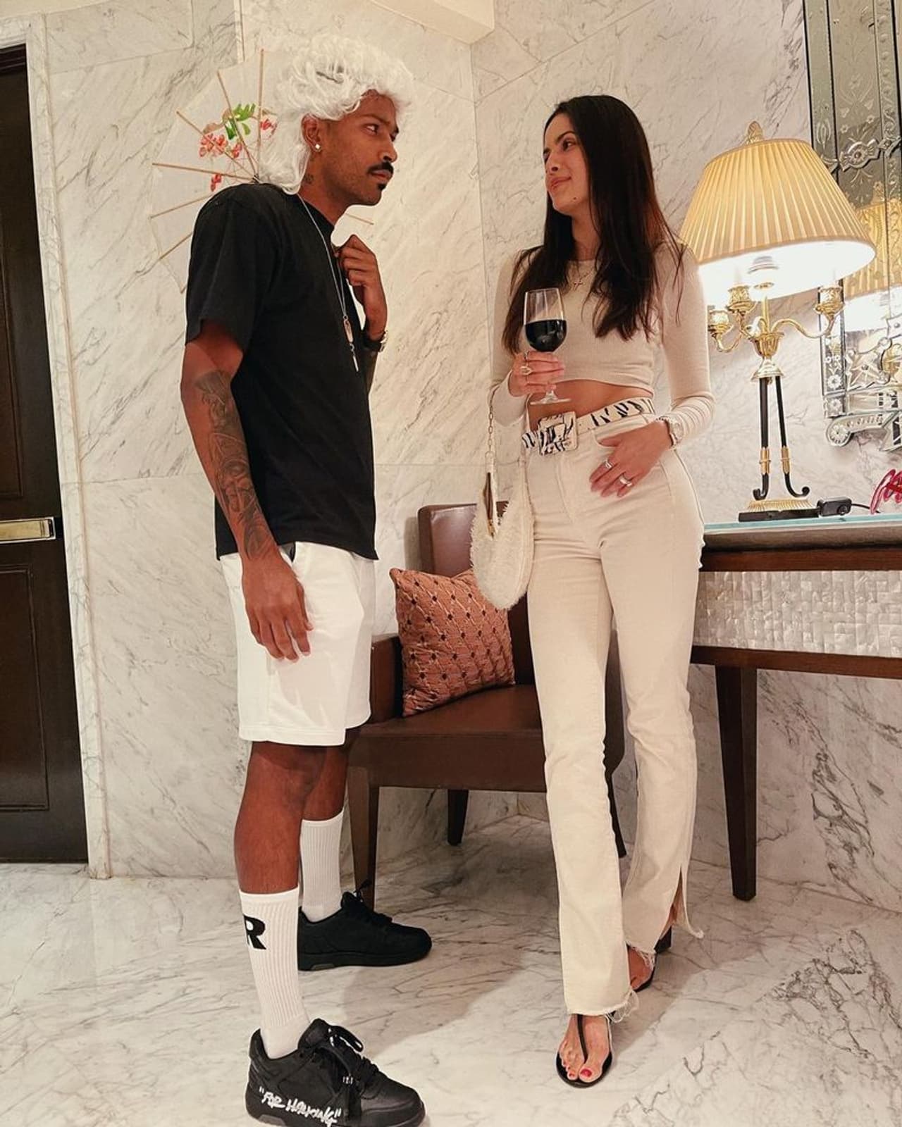 <p>Hardik Pandya continues to rule Indian cricket as one of the deadliest all rounders of the modern day, mainly owing to his flaming batting. However, he has been lading his fans with his personal life, involving his Bollywood wife, Natasa Stankovic.</p> <p>Hardik Pandya continues to rule Indian cricket as one of the deadliest all rounders of the modern day, mainly owing to his flaming batting. However, he has been lading his fans with his personal life, involving his Bollywood wife, Natasa Stankovic.</p>