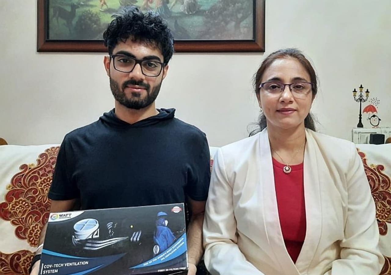 <p>Student innovator Nihaal Singh Adarsh has come up with a compact innovation called Cov Tech that is aimed at providing a ventilation system for PPE kits that are used by healthcare workers.<br /> </p><p>Nihaal, a second year student of K J Somaiya College of Engineering, said: "Cov Tech Ventilation System is like you are sitting under the fan even while you are inside the PPE suit. It takes the surrounding air, filters it and pushes it into the PPE suit. Normally, due to lack of ventilation, it is hot and humid within the PPE suit; our solution offers a way out of this uncomfortable experience by creating a steady airflow inside." <br /> </p><p>According to Nihaal, the design of the ventilation system ensures a complete air seal from the PPE kit. It provides fresh air to the user within a gap of just 100 seconds.</p> <p>Student innovator Nihaal Singh Adarsh has come up with a compact innovation called Cov Tech that is aimed at providing a ventilation system for PPE kits that are used by healthcare workers.<br /> </p><p>Nihaal, a second year student of K J Somaiya College of Engineering, said: "Cov Tech Ventilation System is like you are sitting under the fan even while you are inside the PPE suit. It takes the surrounding air, filters it and pushes it into the PPE suit. Normally, due to lack of ventilation, it is hot and humid within the PPE suit; our solution offers a way out of this uncomfortable experience by creating a steady airflow inside." <br /> </p><p>According to Nihaal, the design of the ventilation system ensures a complete air seal from the PPE kit. It provides fresh air to the user within a gap of just 100 seconds.</p>