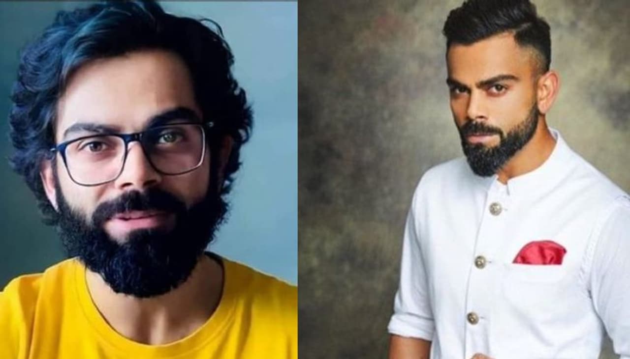 <p>ఎప్పటికప్పుడూ సరికొత్త ట్రెండ్ని క్రియేట్ చేస్తూ స్టైల్ ఐకాన్లా మెరిసిపోయే విరాట్ కోహ్లీ... తాజాగా మరో కొత్త లుక్లో కనిపిస్తున్నాడు. కొన్నాళ్లుగా ఫ్రెంచ్ కట్ స్టైల్లో బియర్డ్ స్టైల్ మెయింటైన్ చేస్తున్న విరాట్ కోహ్లీ.. ఐపీఎల్ 2021 సీజన్కి బ్రేక్ పడిన తర్వాత గడ్డాన్ని పూర్తిగా పెంచేశాడు.</p> <p>ఎప్పటికప్పుడూ సరికొత్త ట్రెండ్ని క్రియేట్ చేస్తూ స్టైల్ ఐకాన్లా మెరిసిపోయే విరాట్ కోహ్లీ... తాజాగా మరో కొత్త లుక్లో కనిపిస్తున్నాడు. కొన్నాళ్లుగా ఫ్రెంచ్ కట్ స్టైల్లో బియర్డ్ స్టైల్ మెయింటైన్ చేస్తున్న విరాట్ కోహ్లీ.. ఐపీఎల్ 2021 సీజన్కి బ్రేక్ పడిన తర్వాత గడ్డాన్ని పూర్తిగా పెంచేశాడు.</p>