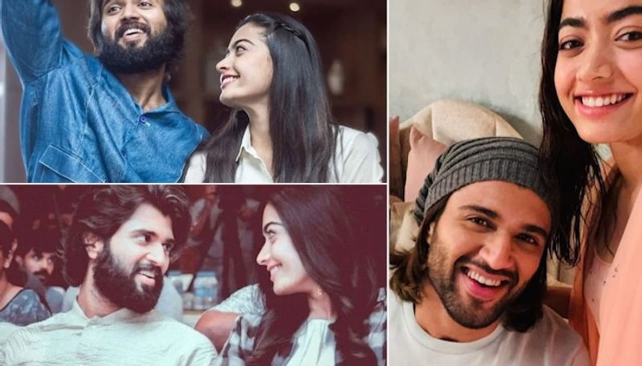 <p>Vijay Devarkonda and Rashmika Mandanna are known as the most romantic pairing on screen. Both Vijay and Rashmika are making their debut in Bollywood with their respective films. </p> <p>Vijay Devarkonda and Rashmika Mandanna are known as the most romantic pairing on screen. Both Vijay and Rashmika are making their debut in Bollywood with their respective films. </p>