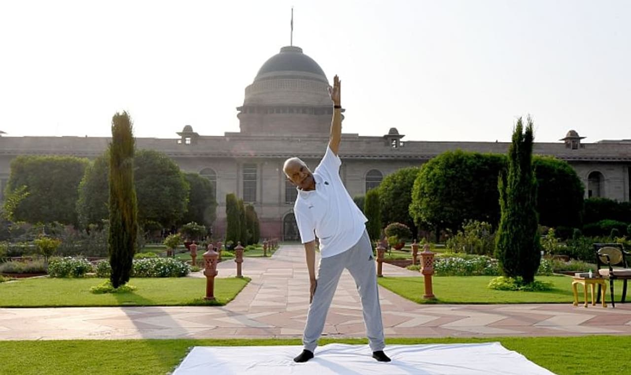 <p>President Ram Nath Kovind: "Our ancient seers' vision of bringing mind body together to achieve holistic health and happiness has benefited millions over millennia. One of India's great gifts to the world, it can be especially helpful during Covid 19."</p> <p>President Ram Nath Kovind: "Our ancient seers' vision of bringing mind body together to achieve holistic health and happiness has benefited millions over millennia. One of India's great gifts to the world, it can be especially helpful during Covid 19."</p>