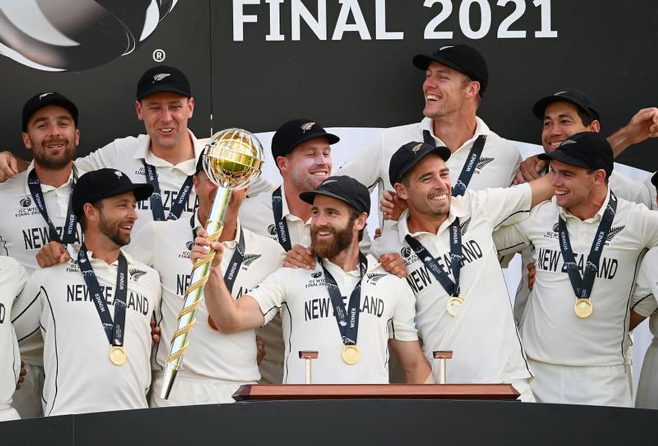 <p>Even the rain gods could not help India avoid a defeat, as New Zealand over smarted it to win the ICC World Test Championship 2019 21 final at the Rose Bowl in Southampton on Wednesday. As New Zealand won its first ICC title in 21 years and second overall, various records scripted on Day 6 that we take a look at.</p>