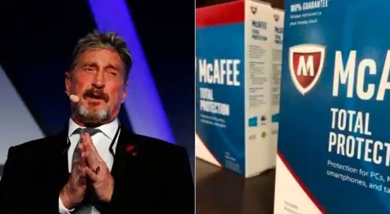 <p> జాన్ మకాఫీ బార్సిలోనా సమీపంలోని జైలులో ఆత్మహత్య చేసుకున్నాట్లు సమాచారం. ప్రాంతీయ ప్రభుత్వం విడుదల చేసిన ఒక ప్రకటనలో మెకాఫీని కాపాడటానికి జైలు సిబ్బంది తమ వంతు కృషి చేశారని తెలిపింది. జైలు వైద్య బృందం మరణాన్ని కూడా ధృవీకరించింది. ఈ ప్రకటనలో జాన్ మెకాఫీ పేరు లేకపోయినప్పటికీ అతను 75 ఏళ్ల యుఎస్ పౌరుడు, అయితే మరణించిన వ్యక్తి మరెవరో కాదని జాన్ మెకాఫీ అని ప్రభుత్వ వర్గాలు బుధవారం ధృవీకరించాయి. <br /> </p> <p> జాన్ మకాఫీ బార్సిలోనా సమీపంలోని జైలులో ఆత్మహత్య చేసుకున్నాట్లు సమాచారం. ప్రాంతీయ ప్రభుత్వం విడుదల చేసిన ఒక ప్రకటనలో మెకాఫీని కాపాడటానికి జైలు సిబ్బంది తమ వంతు కృషి చేశారని తెలిపింది. జైలు వైద్య బృందం మరణాన్ని కూడా ధృవీకరించింది. ఈ ప్రకటనలో జాన్ మెకాఫీ పేరు లేకపోయినప్పటికీ అతను 75 ఏళ్ల యుఎస్ పౌరుడు, అయితే మరణించిన వ్యక్తి మరెవరో కాదని జాన్ మెకాఫీ అని ప్రభుత్వ వర్గాలు బుధవారం ధృవీకరించాయి. <br /> </p>