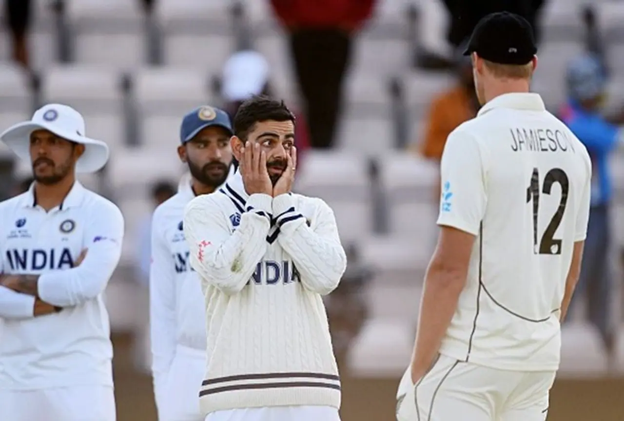 দেশের মাটিতে নিউজিল্যান্ডের বিরুদ্ধে টেস্ট সিরিজে হেরে গিয়ে বিপাকে ভারতীয় দল দেশের মাটিতে নিউজিল্যান্ডের বিরুদ্ধে টেস্ট সিরিজে হেরে গিয়ে বিপাকে ভারতীয় দল