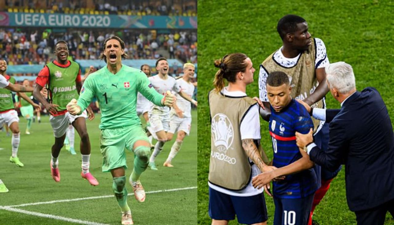 <p>The element of unpredictability seems to be running high in UEFA Euro 2020, as the pre quarters stage produced yet another shocking result. While world champion France suffered tough luck, Spain toiled to get a favourable outcome. Meanwhile, we take a look at it all through this round up from Monday.</p> <p>The element of unpredictability seems to be running high in UEFA Euro 2020, as the pre quarters stage produced yet another shocking result. While world champion France suffered tough luck, Spain toiled to get a favourable outcome. Meanwhile, we take a look at it all through this round up from Monday.</p>