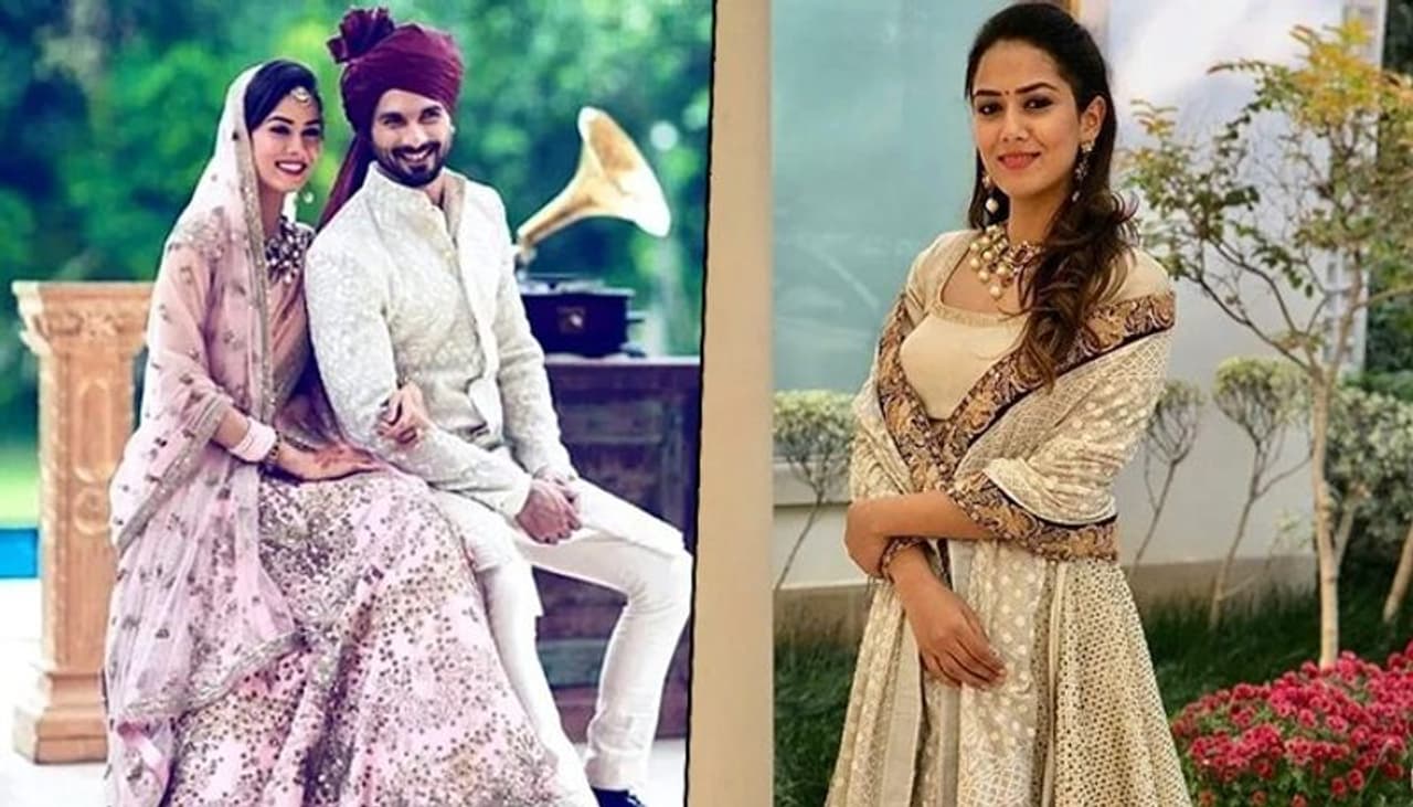 <p style="text align: justify;">Shahid Kapoor married Delhi based girl Mira Rajput in 2015. They had an intimate wedding affair, and it was all things dreamy. Mira's wedding ensemble came with a short sleeved blouse and beautifully embroidered skirt, which the bride had style with two dupattas, one draped like a saree and one tulle dupatta, covering her head.</p> <p style="text align: justify;">Shahid Kapoor married Delhi based girl Mira Rajput in 2015. They had an intimate wedding affair, and it was all things dreamy. Mira's wedding ensemble came with a short sleeved blouse and beautifully embroidered skirt, which the bride had style with two dupattas, one draped like a saree and one tulle dupatta, covering her head.</p>
