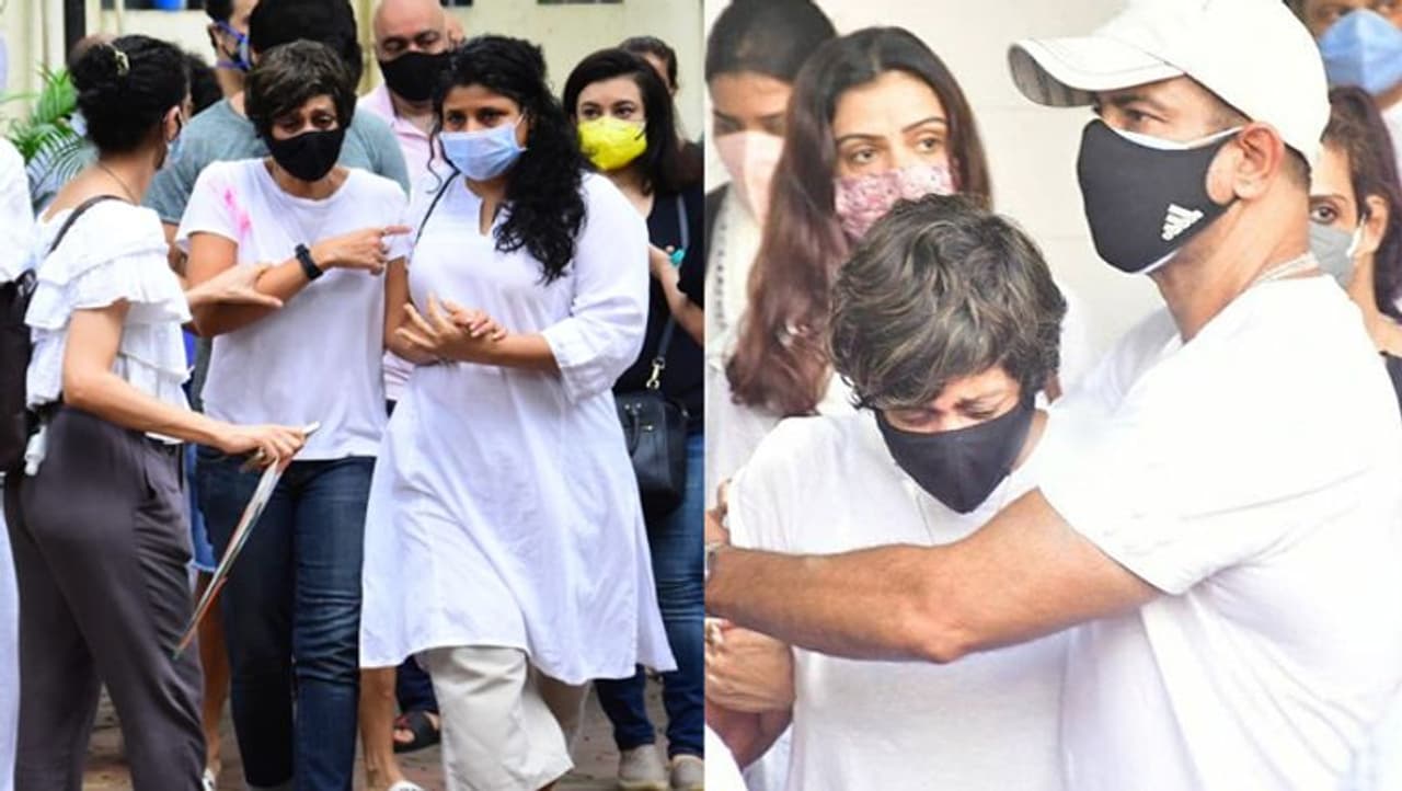 <p>Mandira Bedi's husband and filmmaker Raj Kaushal suffered a massive cardiac arrest this morning and passed away. His last rites are currently underway. </p> <p>Mandira Bedi's husband and filmmaker Raj Kaushal suffered a massive cardiac arrest this morning and passed away. His last rites are currently underway. </p>