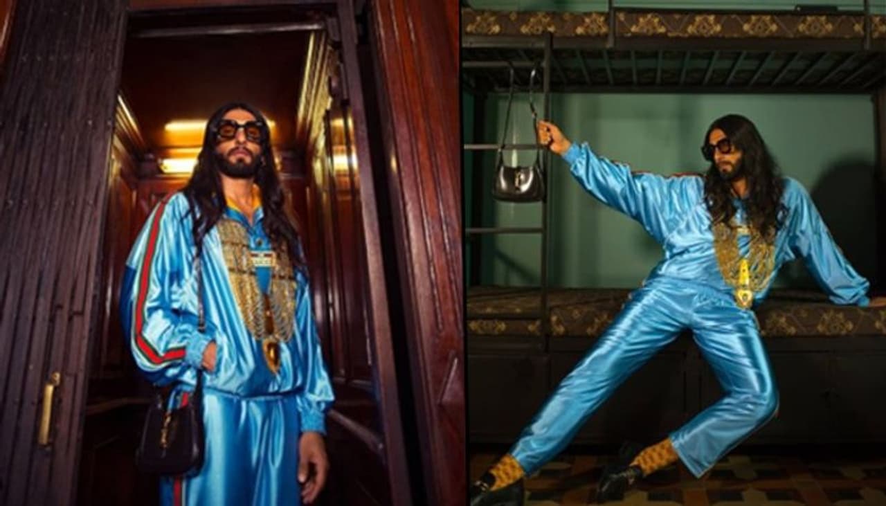 <p>Since morning, Ranveer Singh is trending on Twitter. Today, morning the actor shared three pictures on his social media pages where he has worn a creation made by Alessandro Michele. </p> <p>Since morning, Ranveer Singh is trending on Twitter. Today, morning the actor shared three pictures on his social media pages where he has worn a creation made by Alessandro Michele. </p>