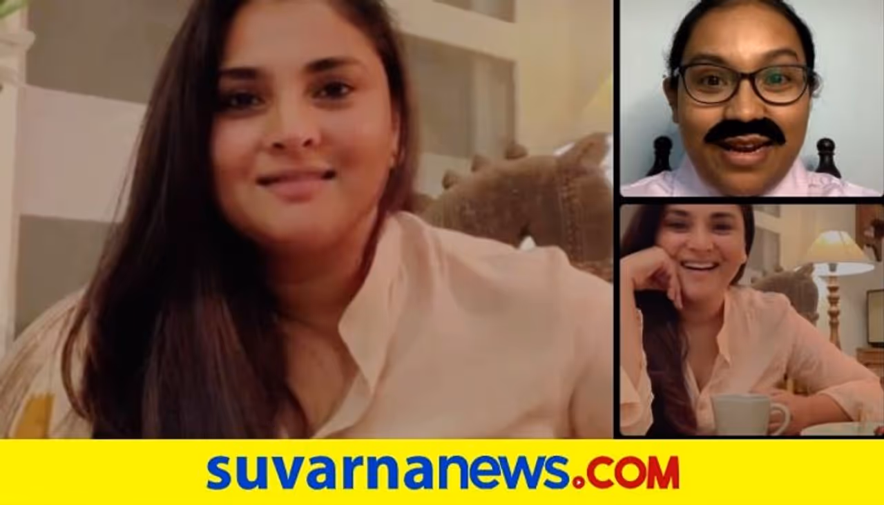 <p>ಬಹಳ ಕಾಲದ ನಂತರ ರಮ್ಯಾ ದರ್ಶನ ನೀಡಿದ್ದರು. ಸಂದರ್ಶನವೊಂದರಲ್ಲಿ ಇನ್ಸ್ಟಾಗ್ರಾಮ್ ಲೈವ್ ಮೂಲಕ ಮಾತನಾಡಿದರು.ಅದೆಷ್ಟೇ ಮಾತನಾಡಿದರೂ ತಾವಿರುವ ವಾಸಸ್ಥಳ ಯಾವುದು ಎಂಬ ಗುಟ್ಟು ಬಿಟ್ಟುಕೊಡಲಿಲ್ಲ.</p> <p>ಬಹಳ ಕಾಲದ ನಂತರ ರಮ್ಯಾ ದರ್ಶನ ನೀಡಿದ್ದರು. ಸಂದರ್ಶನವೊಂದರಲ್ಲಿ ಇನ್ಸ್ಟಾಗ್ರಾಮ್ ಲೈವ್ ಮೂಲಕ ಮಾತನಾಡಿದರು.ಅದೆಷ್ಟೇ ಮಾತನಾಡಿದರೂ ತಾವಿರುವ ವಾಸಸ್ಥಳ ಯಾವುದು ಎಂಬ ಗುಟ್ಟು ಬಿಟ್ಟುಕೊಡಲಿಲ್ಲ.</p>