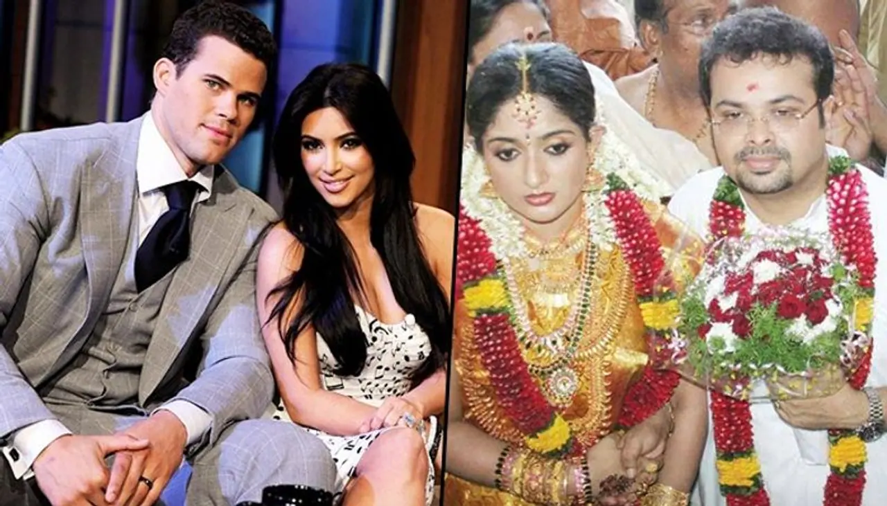 <p>News of couples breaking up and getting divorced are ubiquitous now a day. Marriages do not seem to last too long, which is especially true for people who work in the entertainment industry. Let us take a look at 13 such couples.</p>