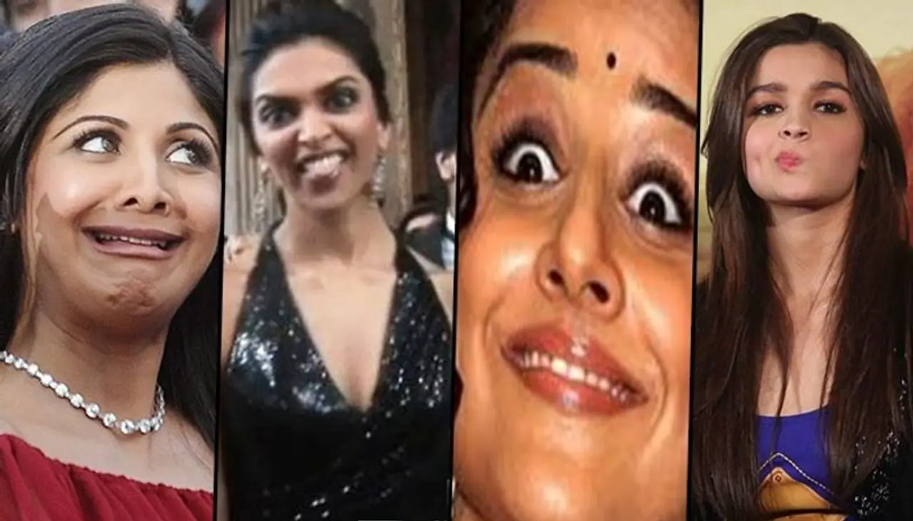 <p>Bollywood celebrities are known to be good looking and very photogenic. From airport to red carpet looks, celebrities are known to play the A game and look their best on every occasion. Today, we collected some funny and weird pictures that are caught on camera that must be watch.<br />&nbsp;</p>