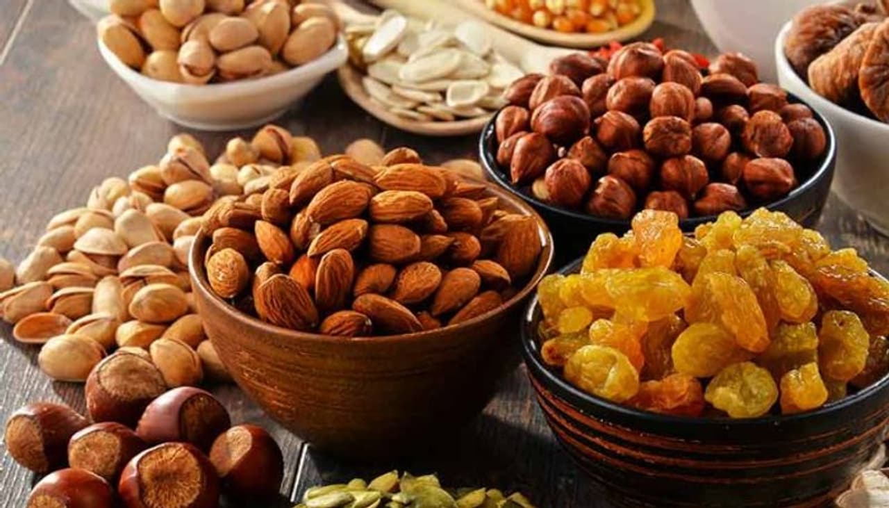 Dry fruits: