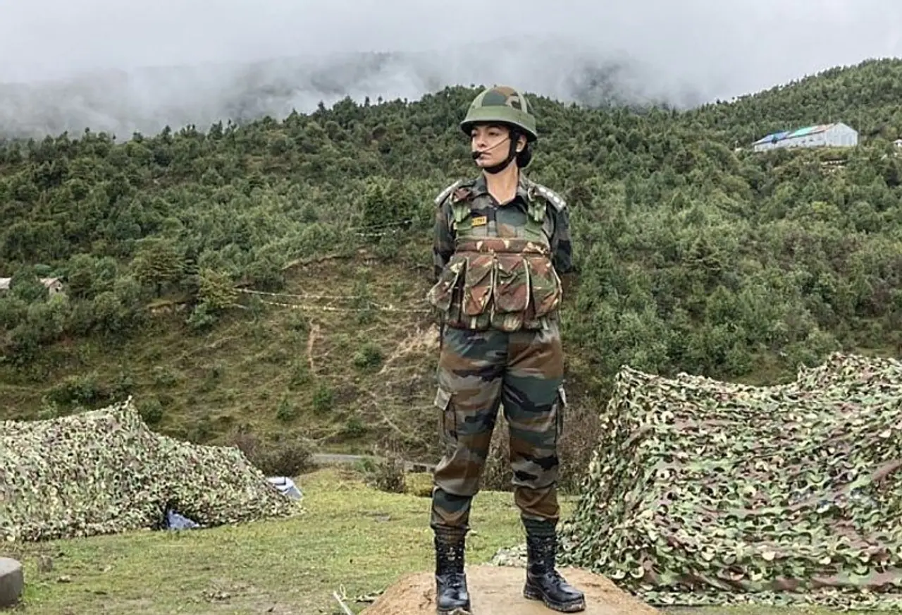 <p>Image: Capt Sayari Abbasi, an Army Air Defence officer posted in Tawang sector</p>