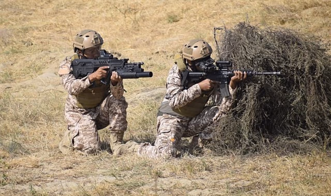 Image: Indian Army wargames along the Line of Control Image: Indian Army wargames along the Line of Control