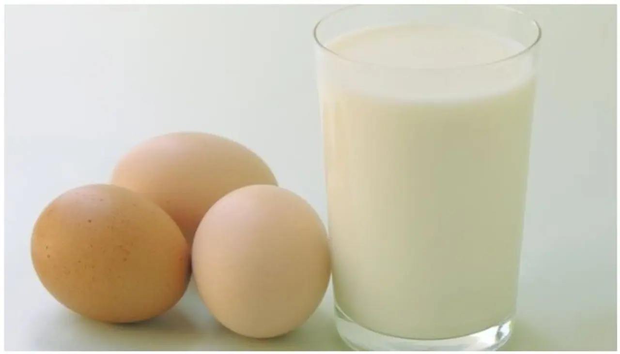 egg and milk in tamil