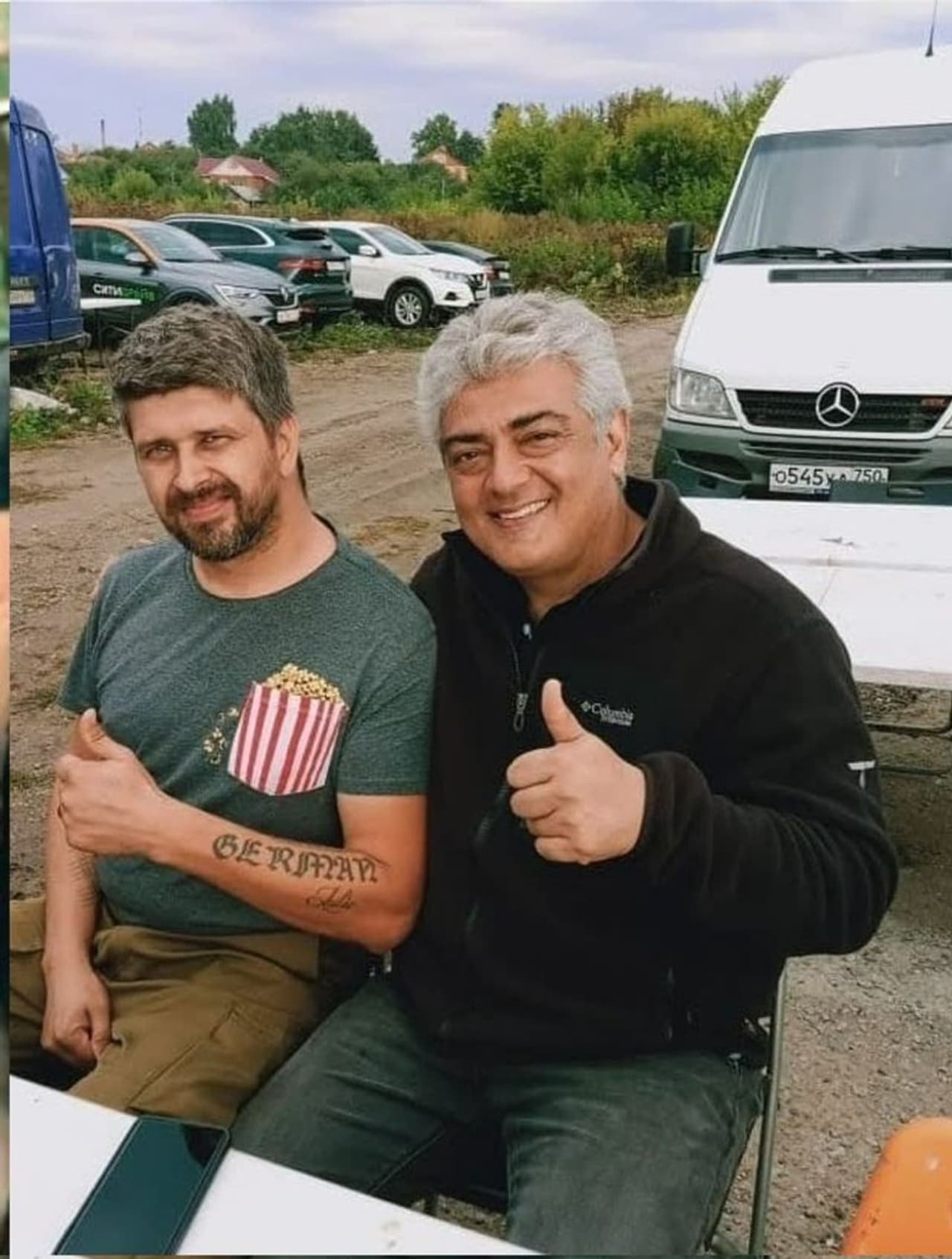 valimai shooting spot photos