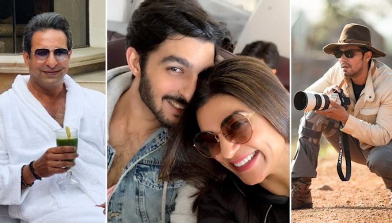 Image: Randeep Hooda, Wasim Akram, Sushmita Sen/Instagram Image: Randeep Hooda, Wasim Akram, Sushmita Sen/Instagram