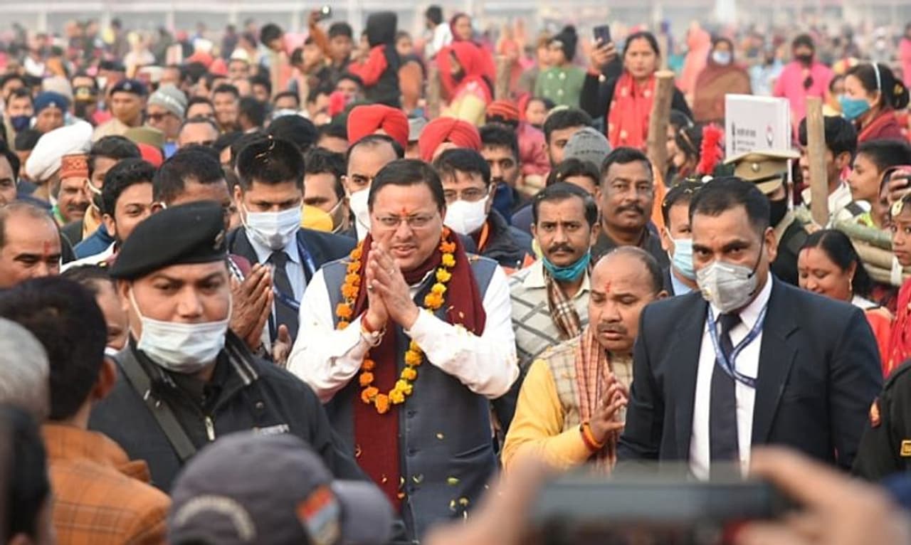 Image: Chief Minister Pushkar Singh Dhami