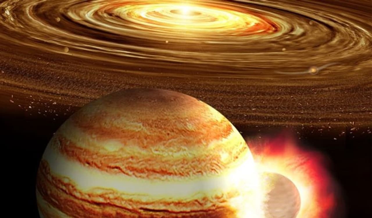 Sun and Venus Transit