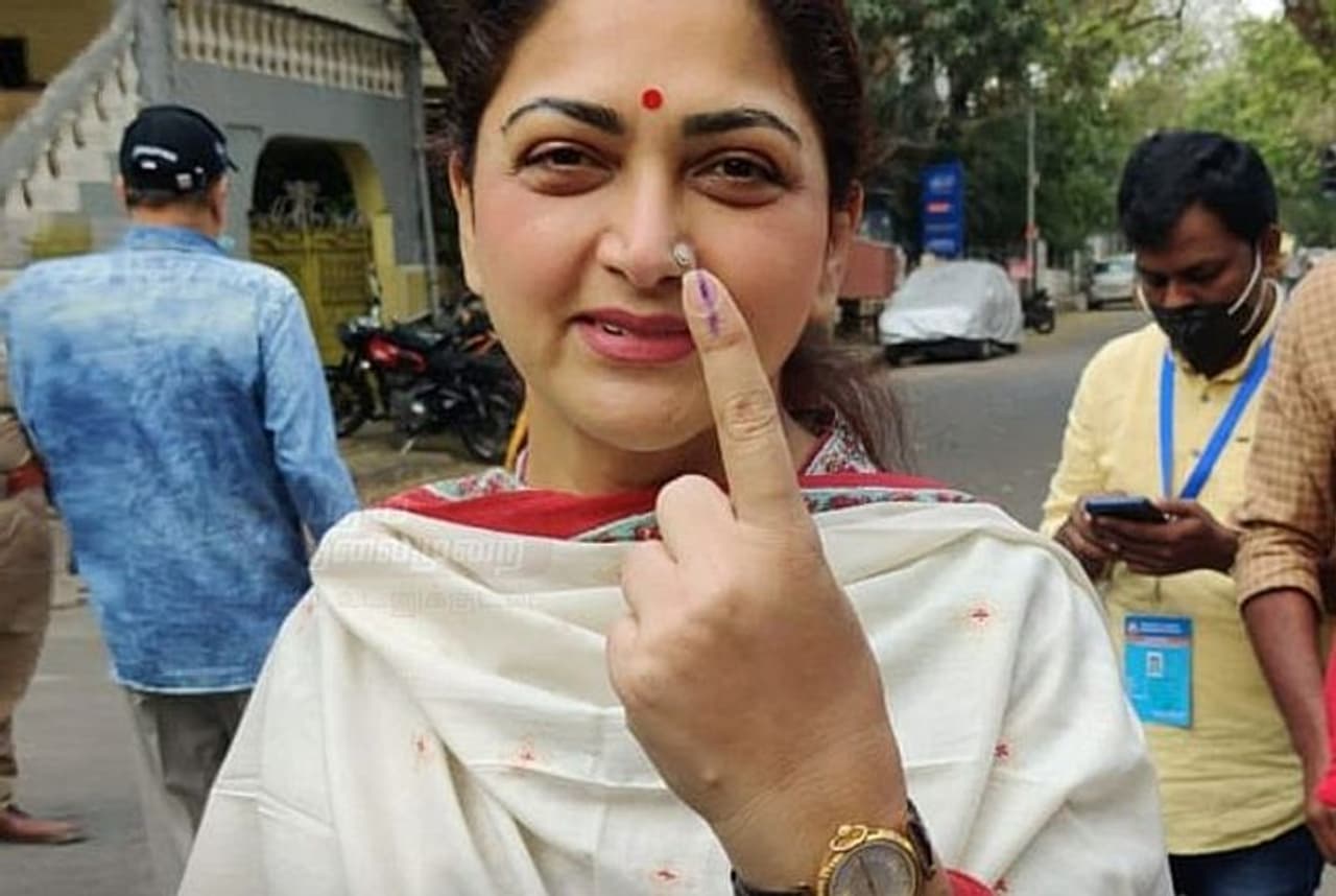 Tamil Actor Khushbu Sundar