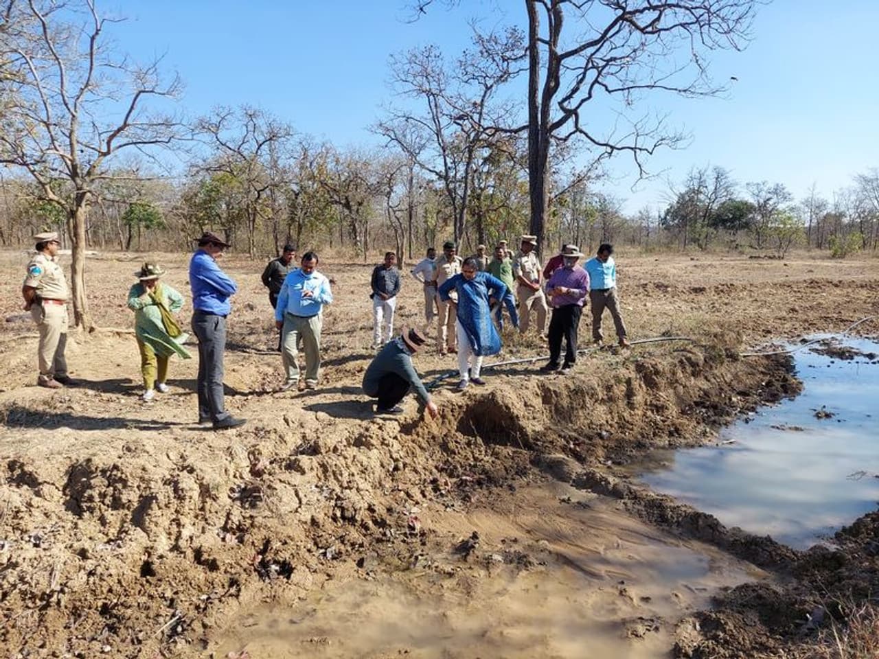 Central Forest Department team visits Amrabad Tiger Reserve in Telangana Central Forest Department team visits Amrabad Tiger Reserve in Telangana
