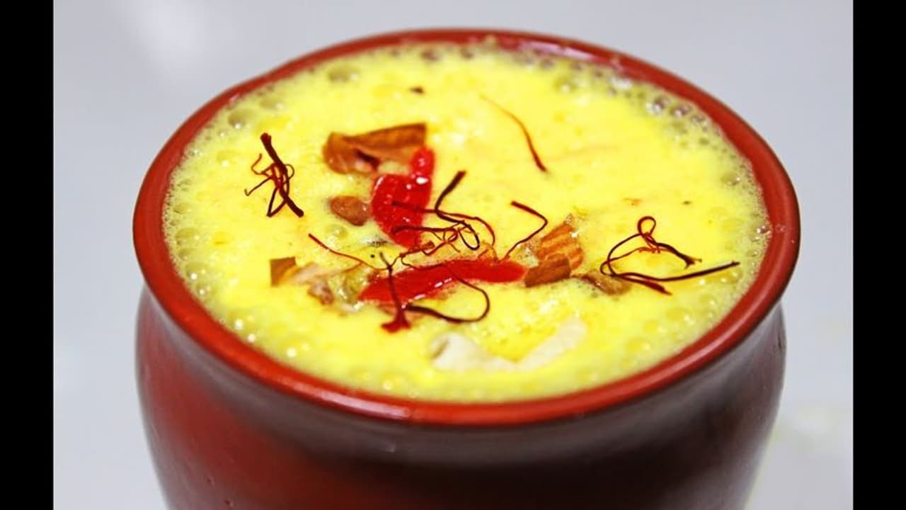 Saffron Dry Fruits Lassi Saffron Dry Fruits Lassi