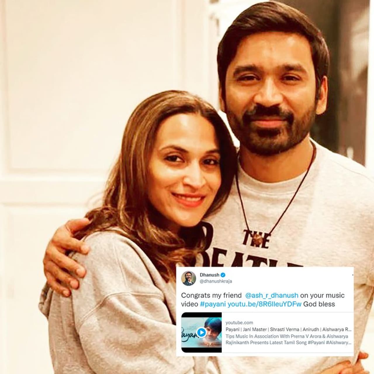 dhanush family dhanush family