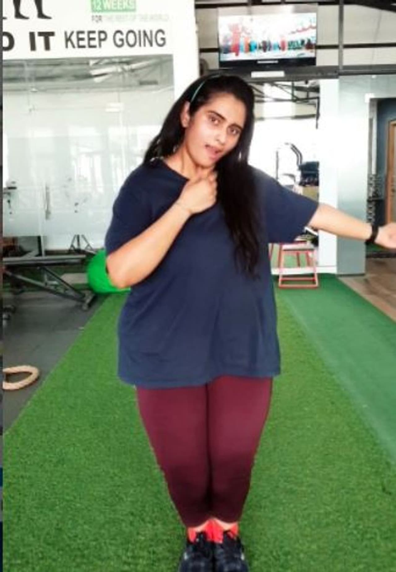 ಗೀತಾ ವರ್ಕೌಟ್‌ ಫೋಟೋ