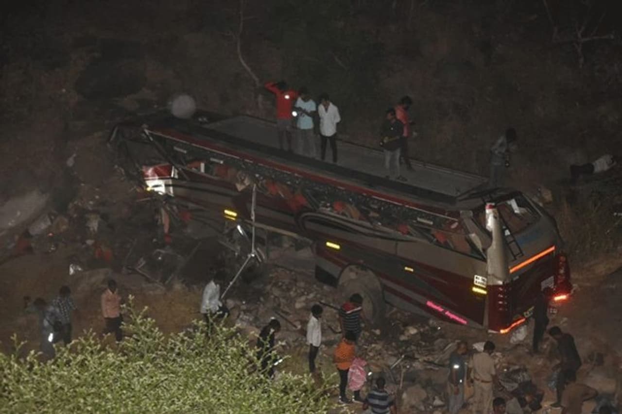 chittoor road accident